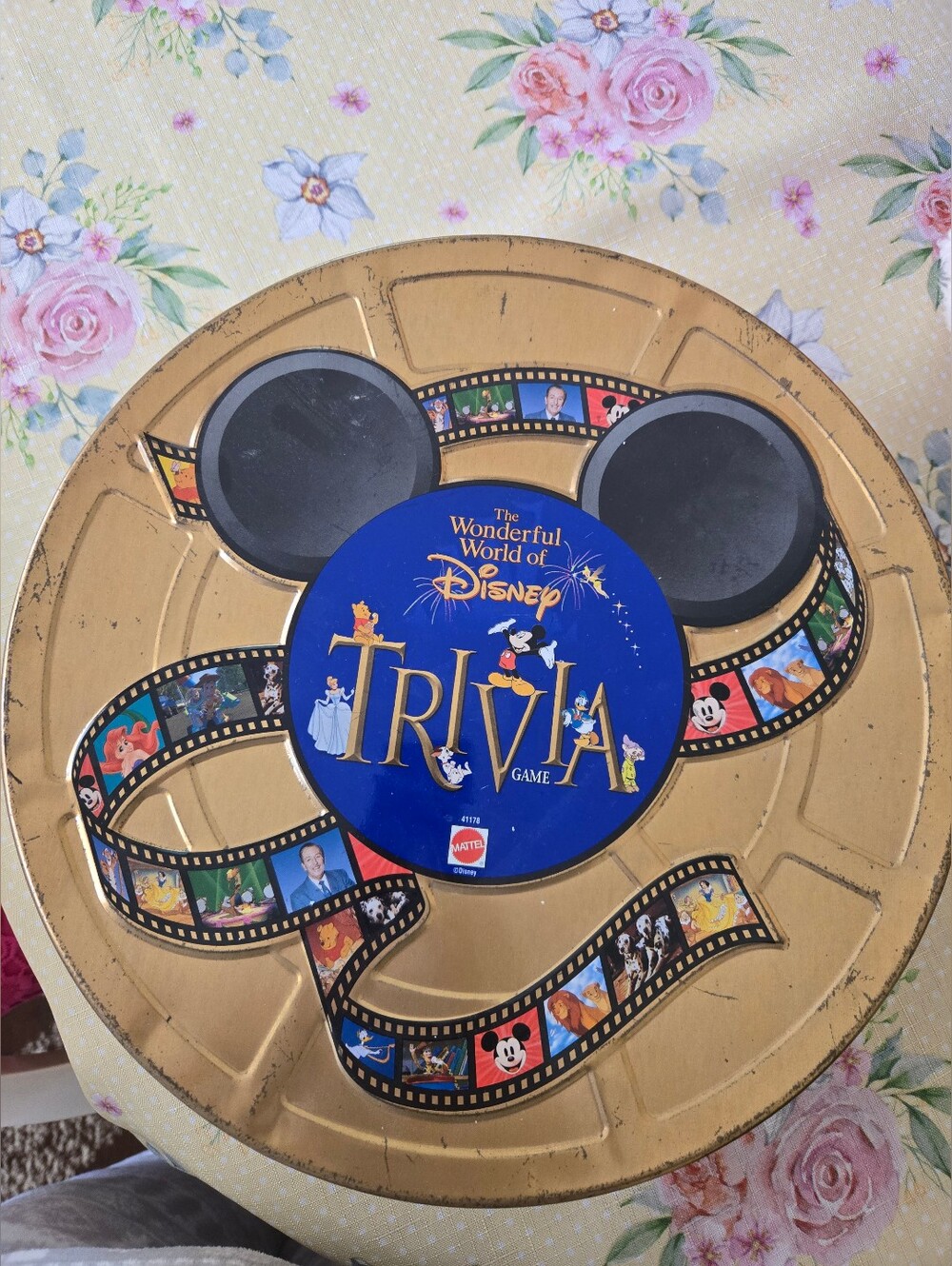 The Wonderful World of Disney Trivia Game - Gold Tin